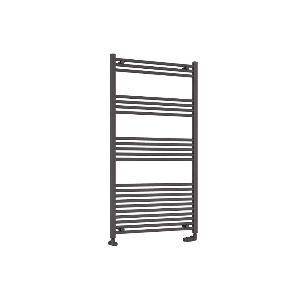 Eastbrook Wendover handdoekradiator 75x140cm 888W antraciet mat