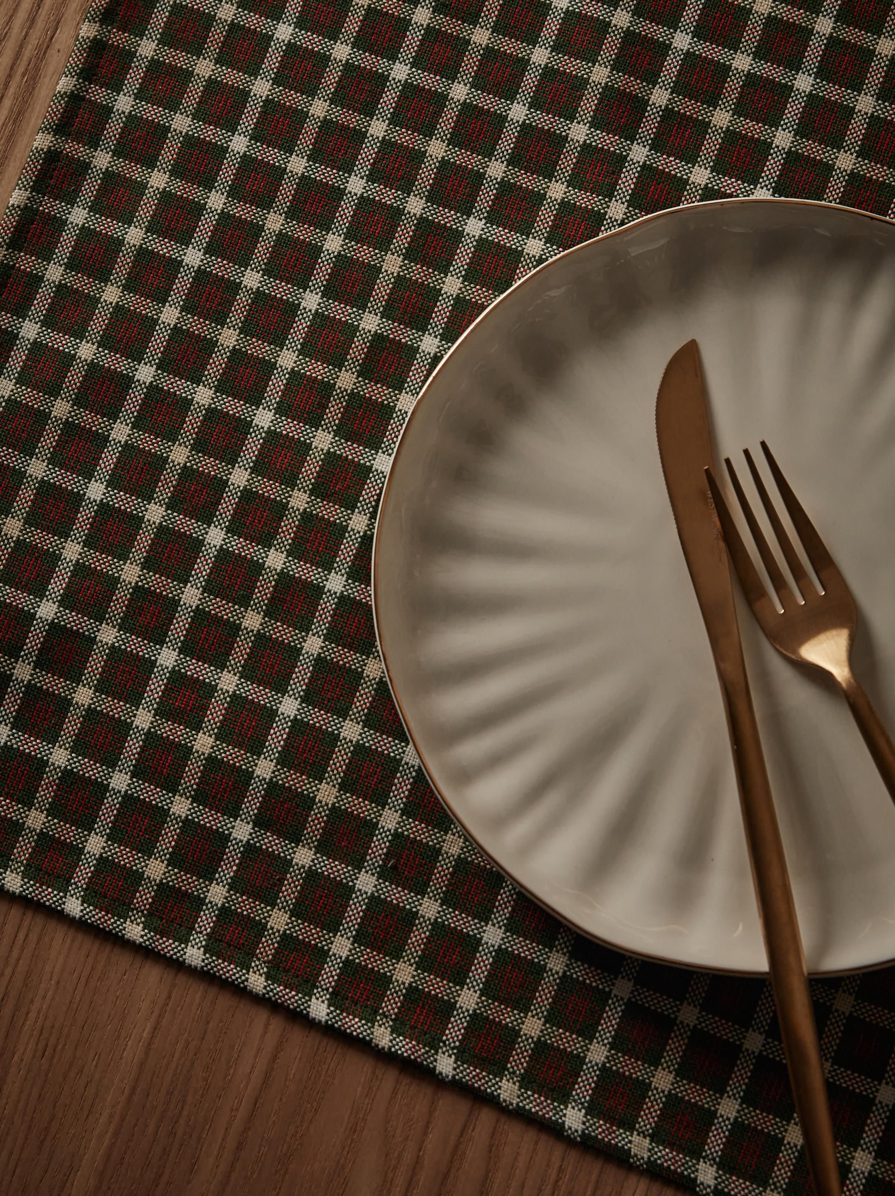 Katoenen placemats Ulla, 2-delig