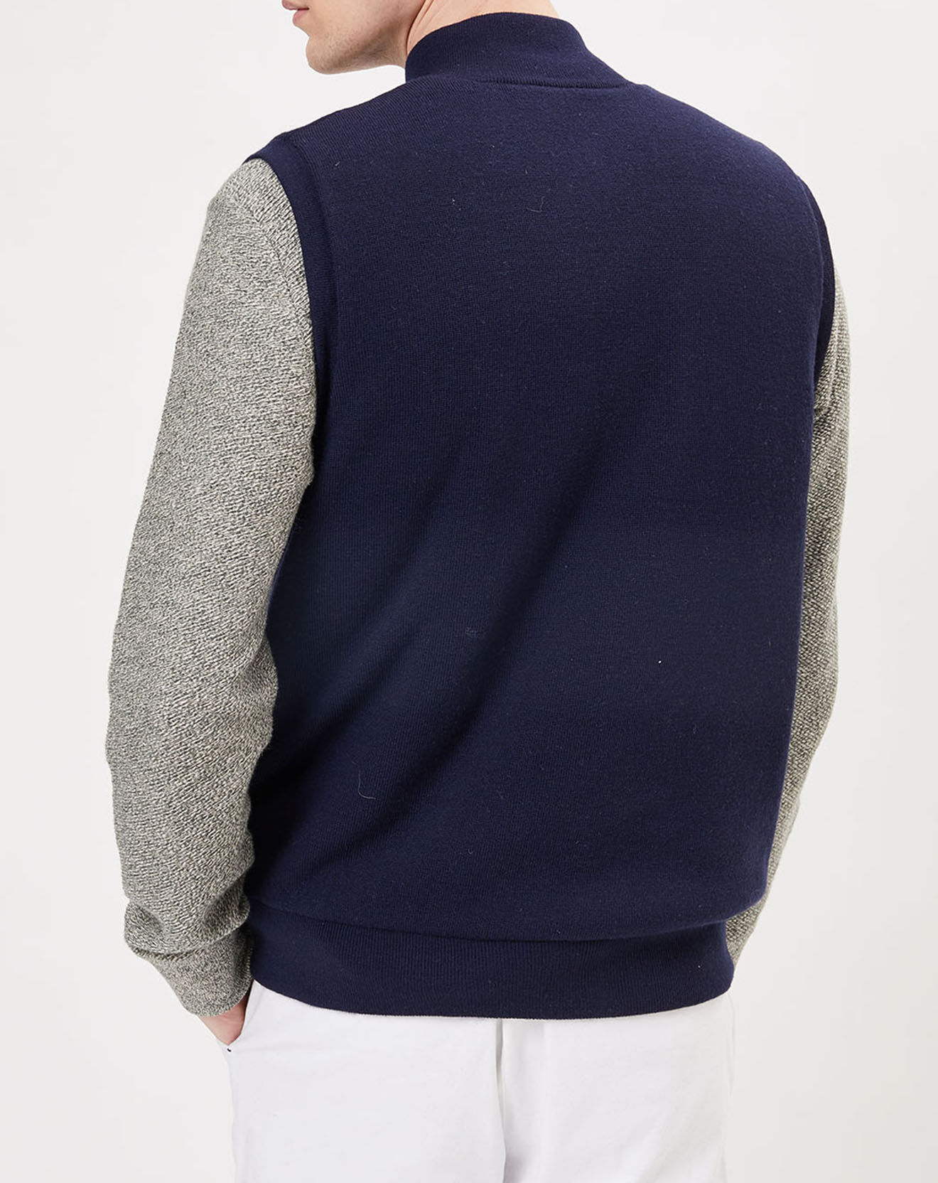 Hackett London Gilet réversible sans manches bleu marine