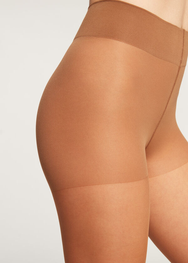 Meia-calça Action 40 Denier Tamanho Médio