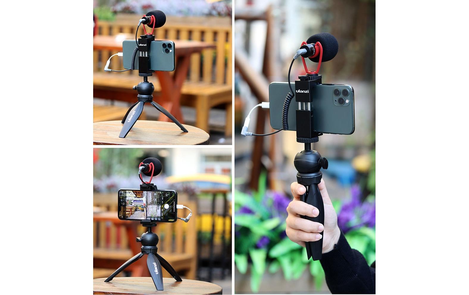 Tischstativ Vlogging Super Extension Outfit 2Vielseitig einsetzbares Stativgriff