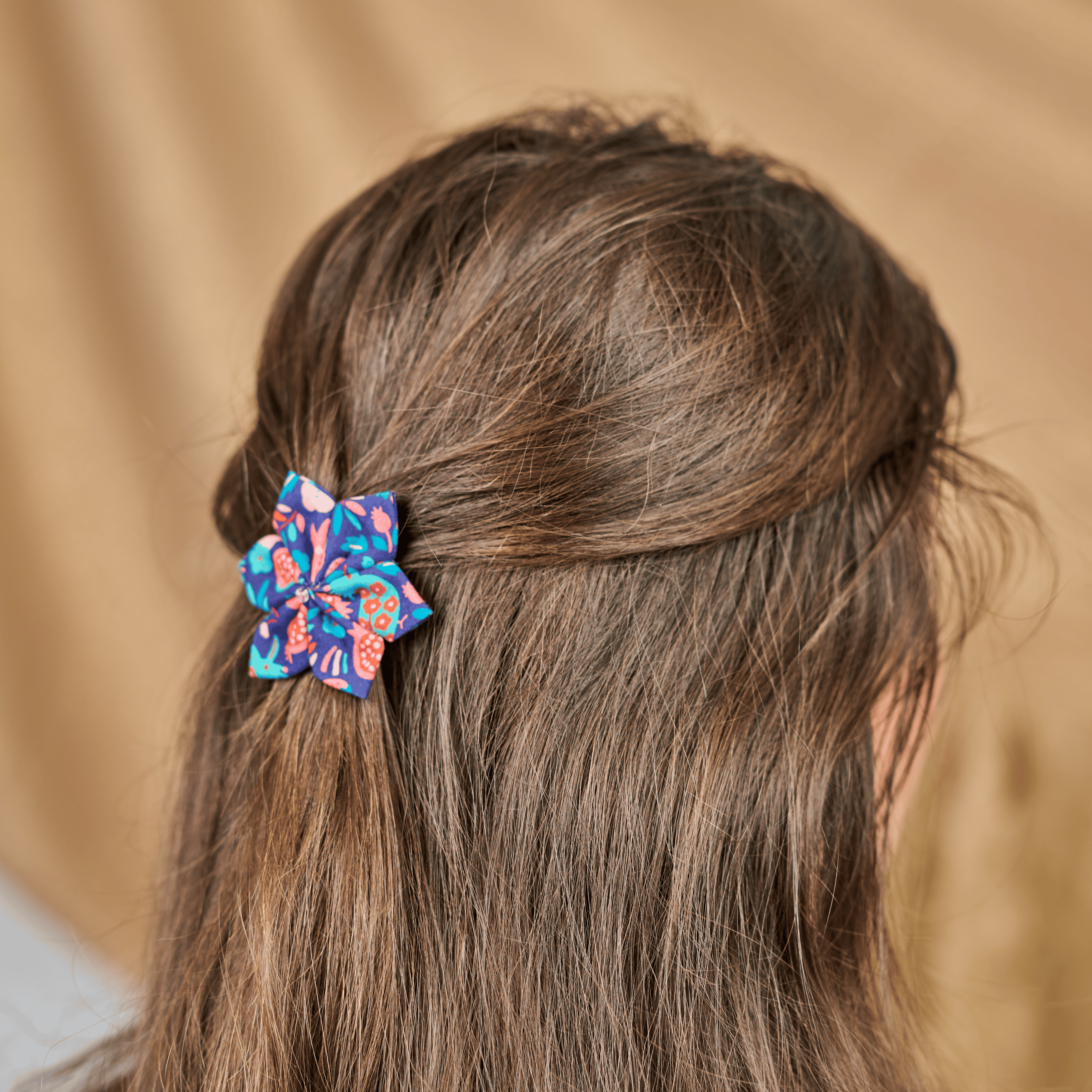 Barrette Fleur Étoile Huppette Fleurie