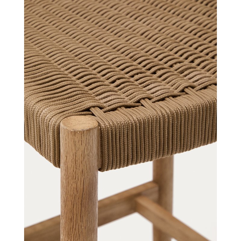 Tabouret Nina - bois d'acacia massif H 76 cm