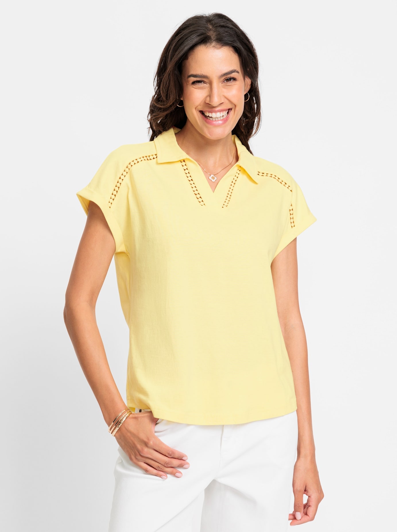 Inspirationen V-Shirt »V-Shirt«, 1 Stk.