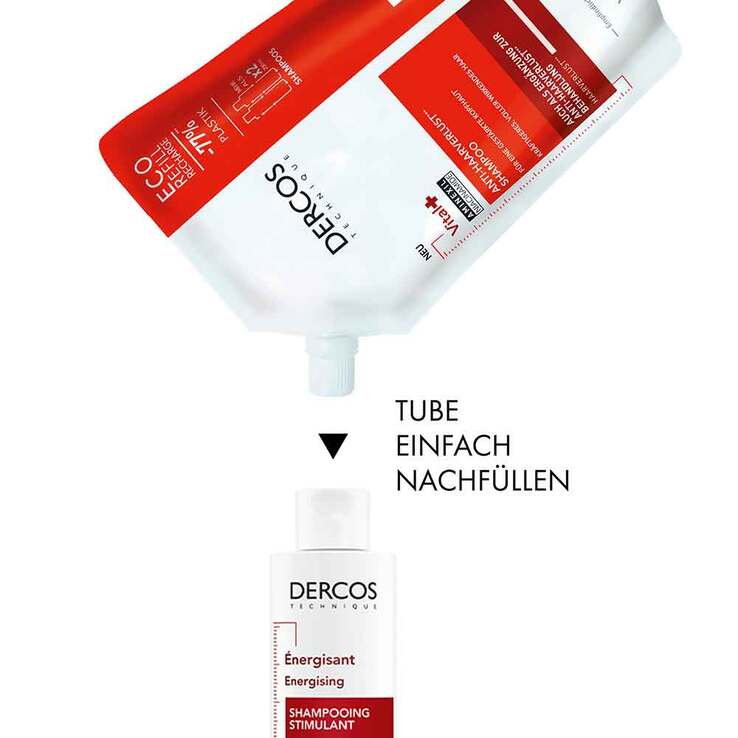 Vichy Dercos Vital Shampoo mit Aminexil, 500 ml