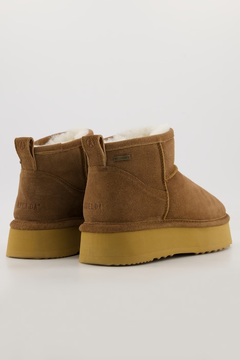 Axelda Lammfell-Boots, wasserabweisend, Weite H