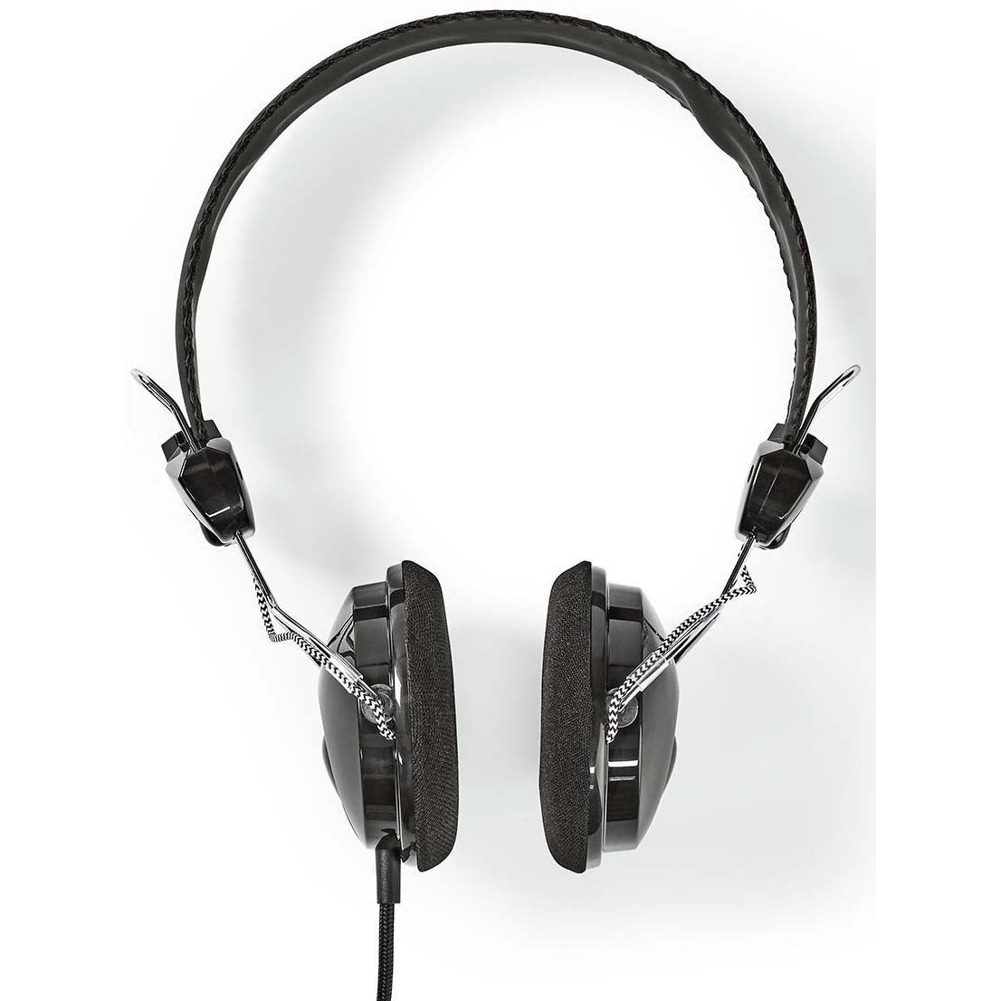 Nedis HPWD1104BK on-ear koptelefoon 3.5 mm zwart