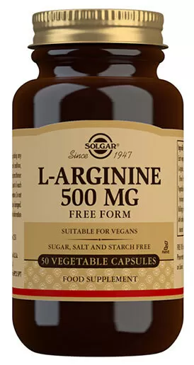 Solgar L-Arginin 500mg - 50 kap