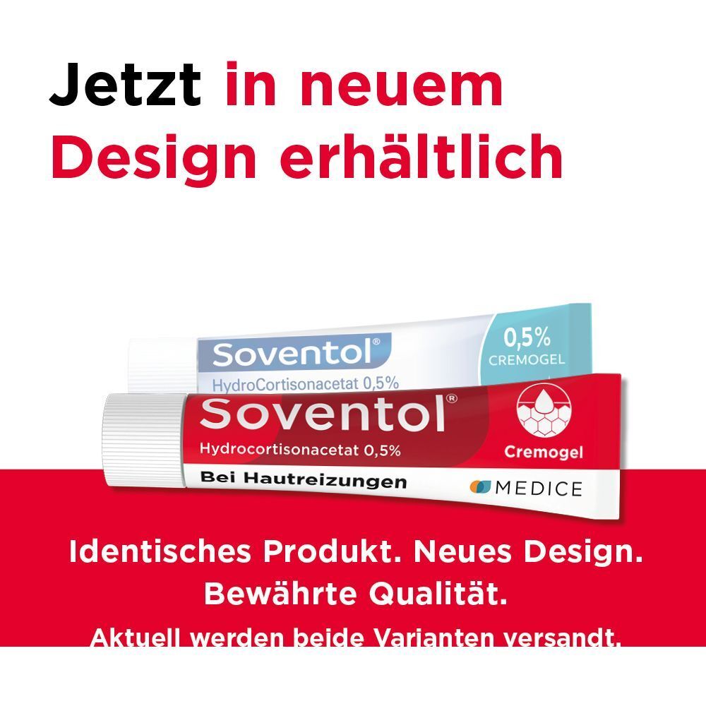 Soventol HydroCortisonACETAT 0,5% Hautentzündungen