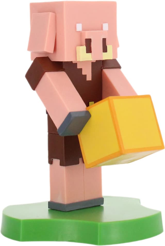 Cable Guys Minecraft mini smartphone/controller holderfigur (Piglin)