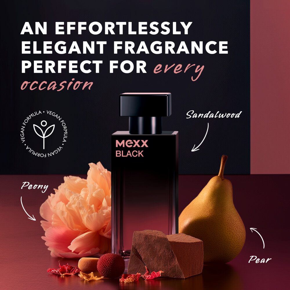 Mexx Black for Woman Eau de Parfum Spray30 ml