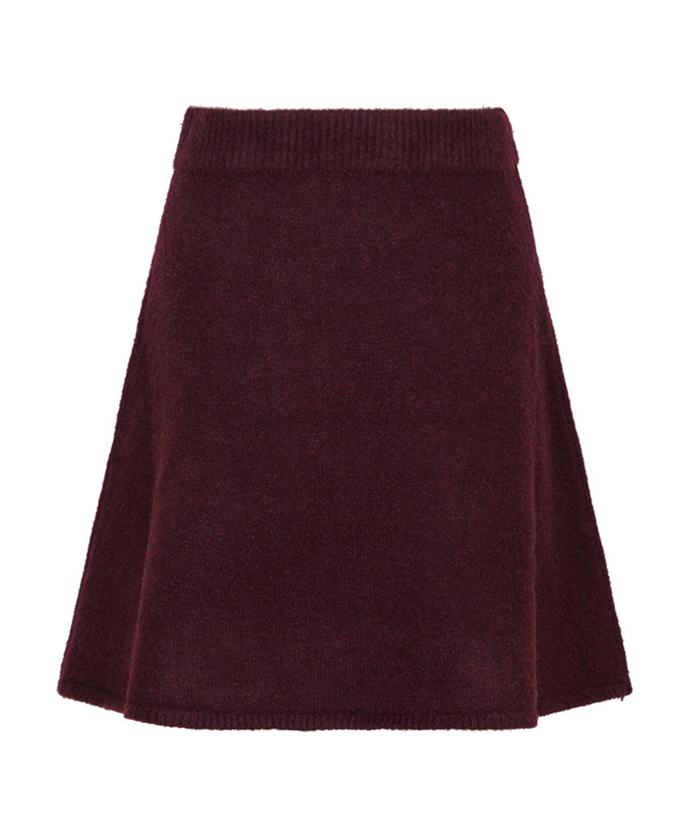 Neo Noir Dames rok bordeaux