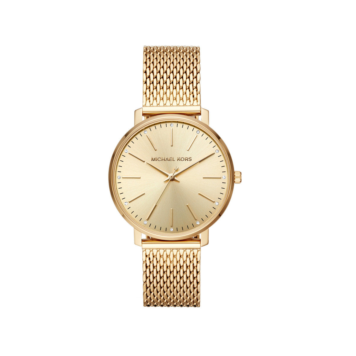 Montre MICHAEL KORS femme bracelet acier doré jaune