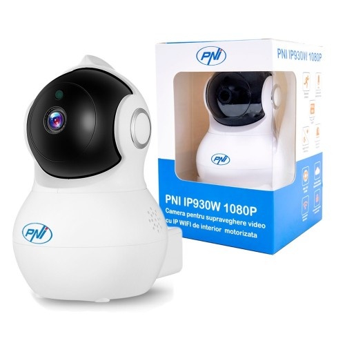 Câmera de vigilância por vídeo IP930W branca