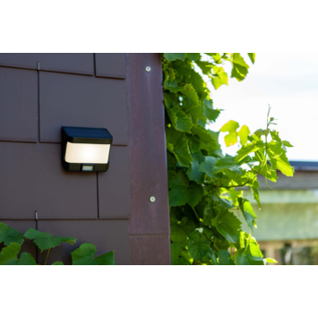 Lutec solar buitenlamp Try met bewegingssensor