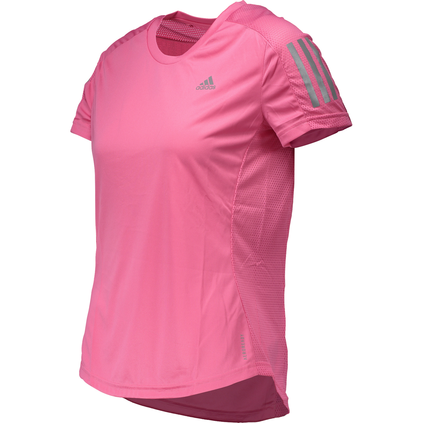 Adidas Damen-T-Shirt Own the Run Tee M, lachs