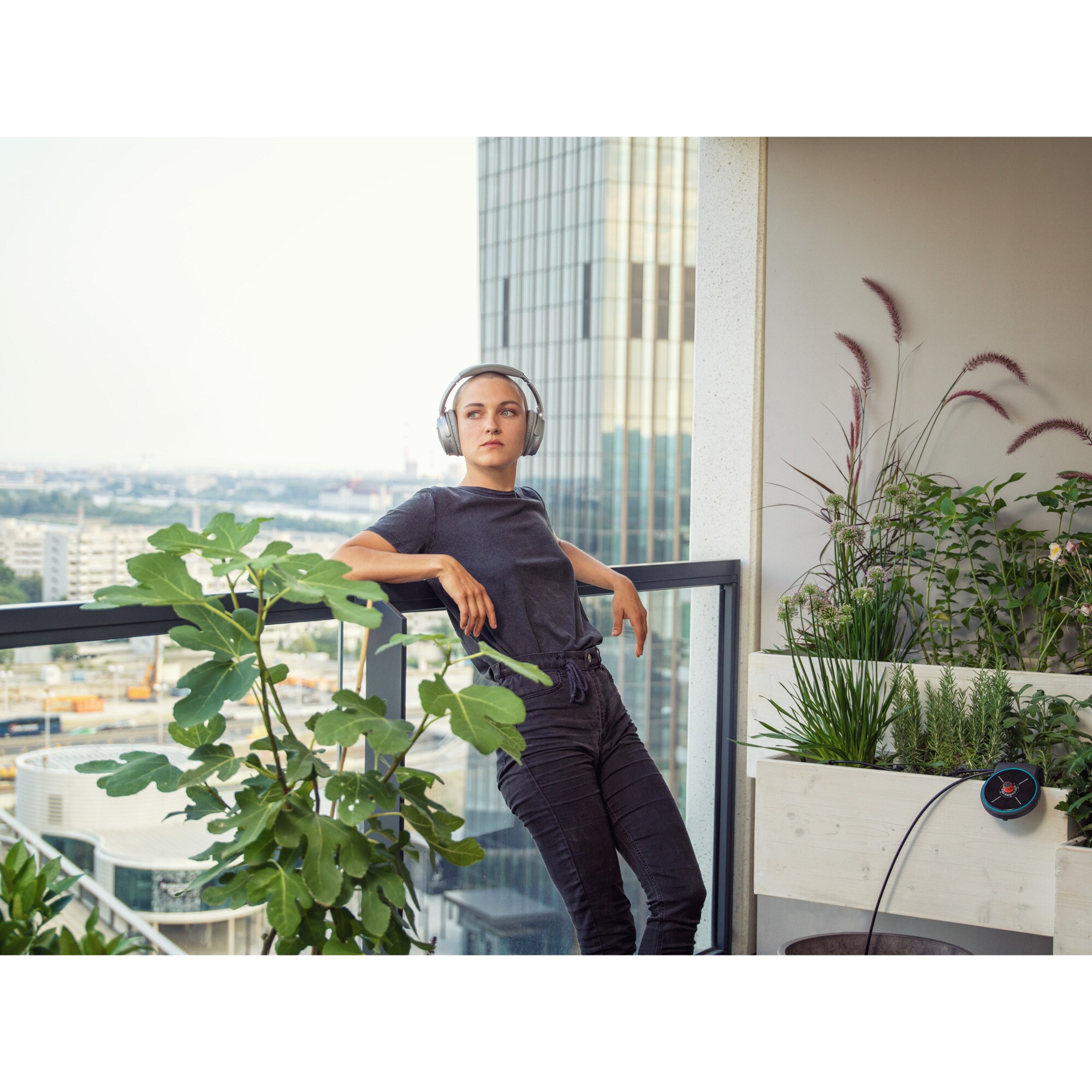 GARDENA Bewässerungssteuerung Solar-Bewässerung AquaBloom Set