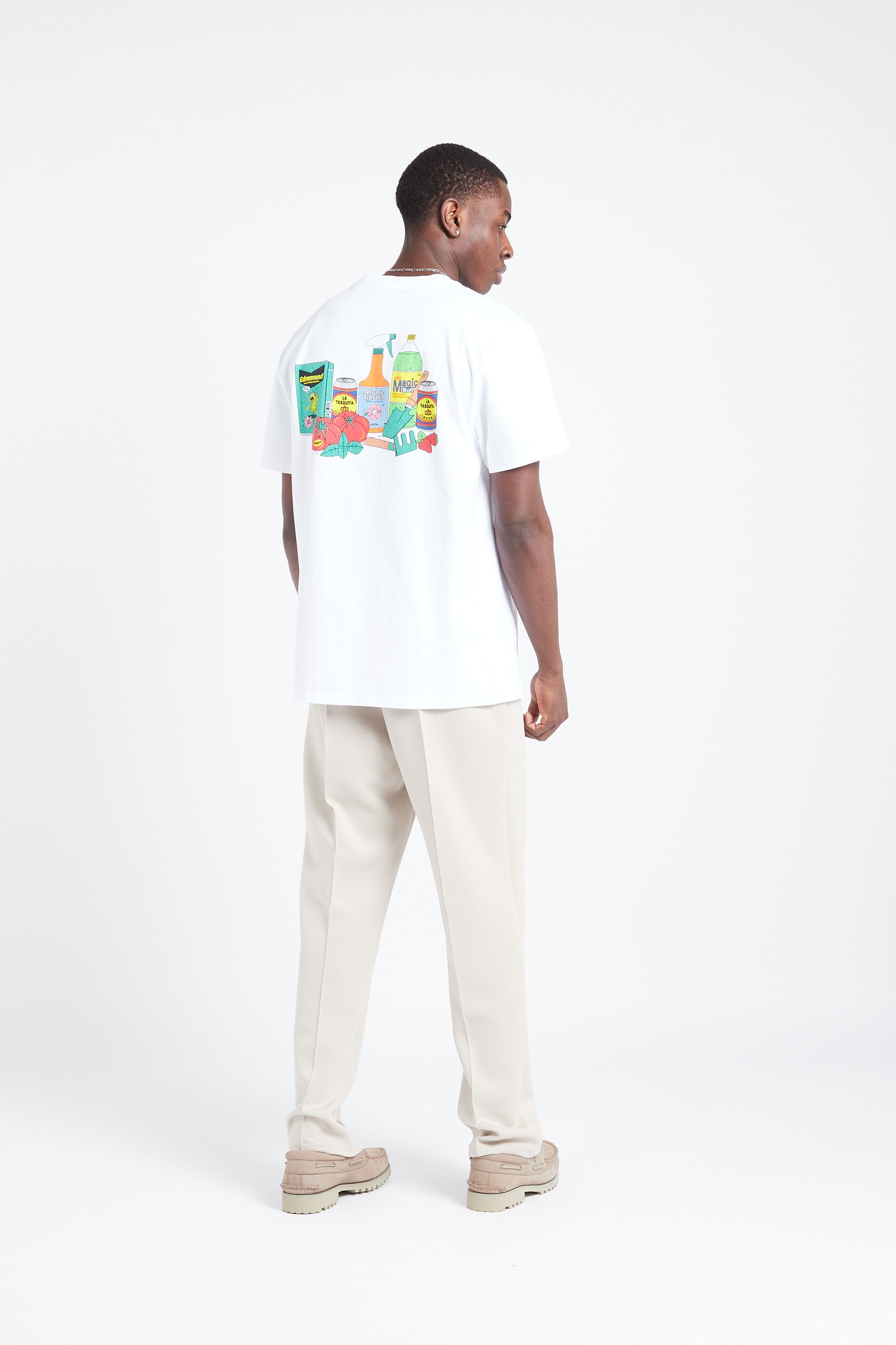 EDMMOND STUDIOS T-shirt  PANTRY Blanc