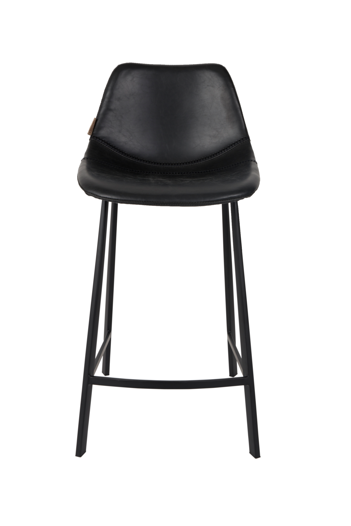 Barkruk Franky (zithoogte 65 cm) zwart - set van 2