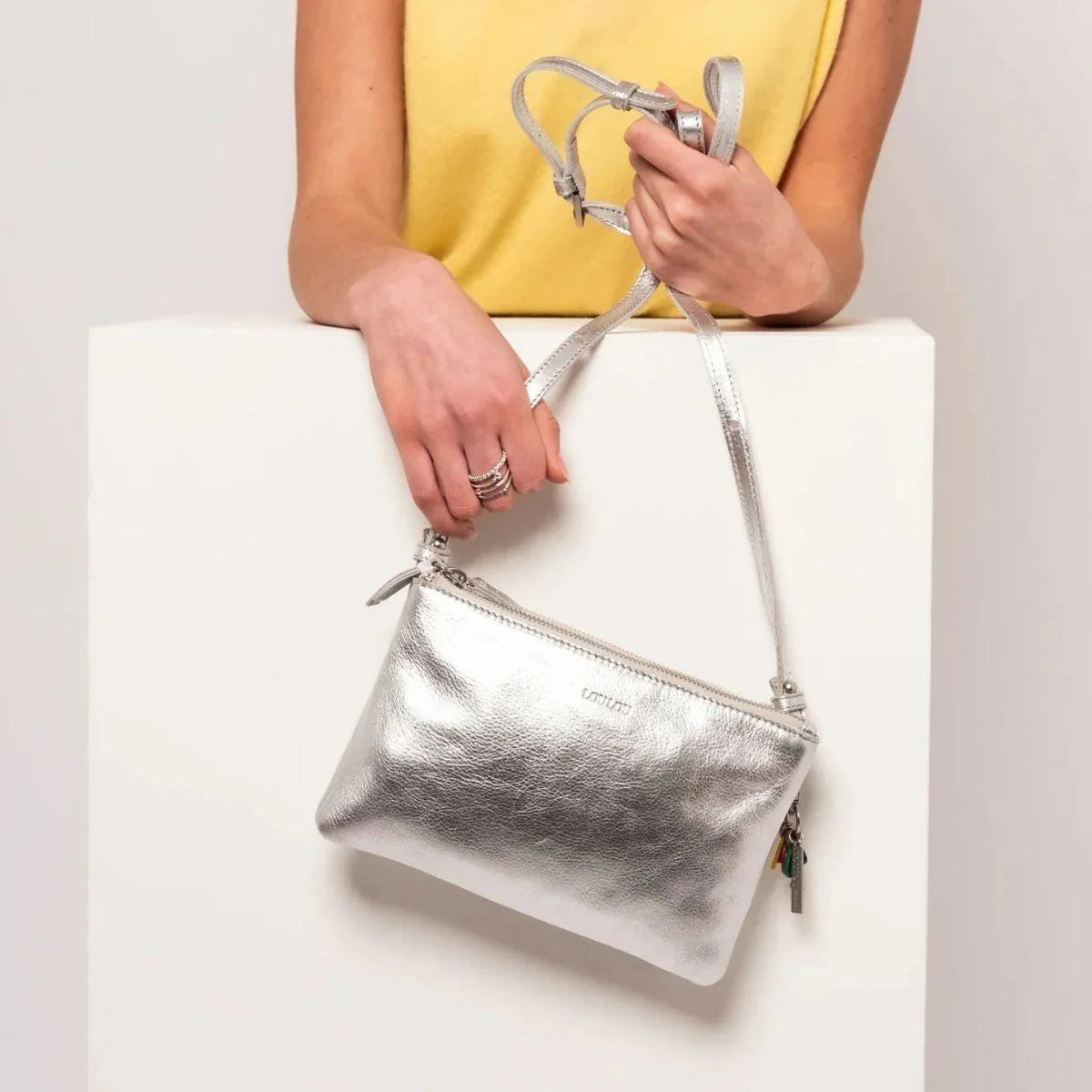 LouLou | Camille | Leren Crossbody tas