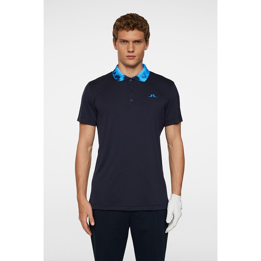 Glen Pique Herre Navy