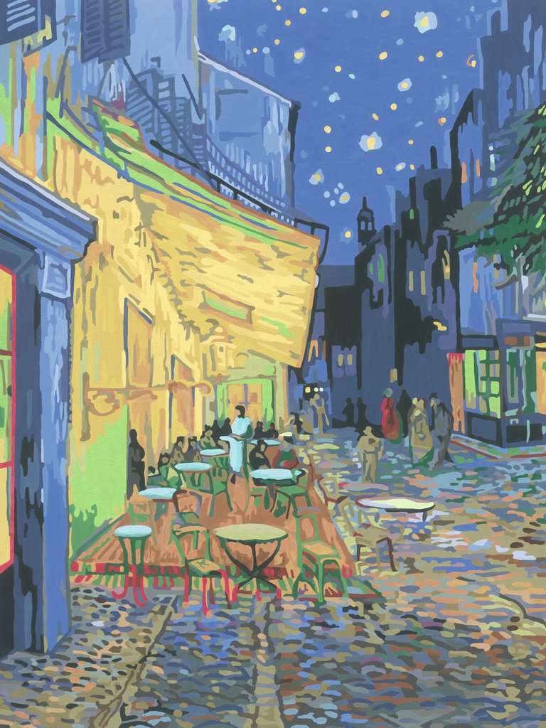 Ravensburger Spiel ART Collection: Caféterrasse am Abend (Van Gogh)