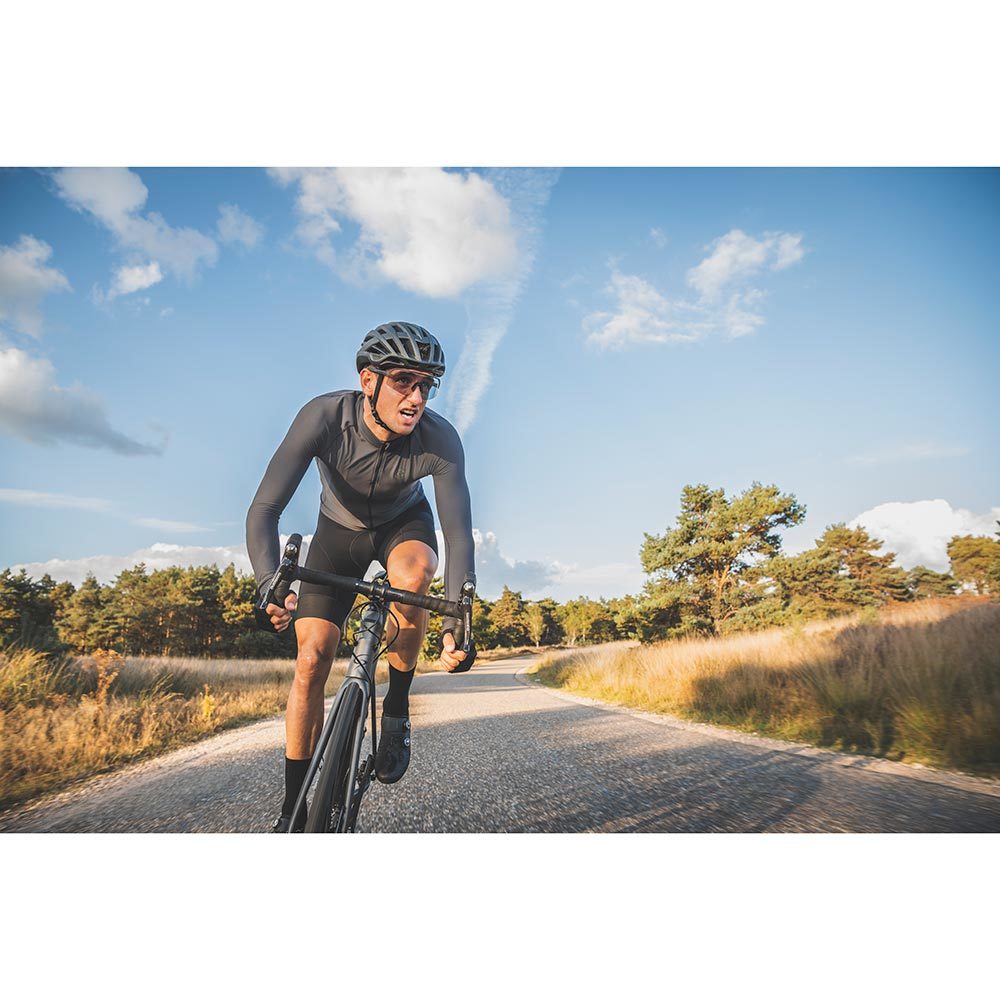 FUTURUM JORIS Fietsshirt Lange Mouwen Grijs Heren