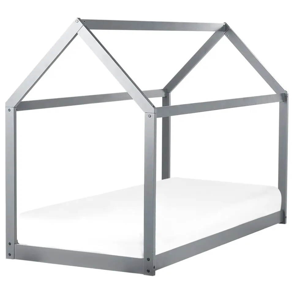 TOSSE - Kinderbed - Grijs - 90 x 200 cm - Hout