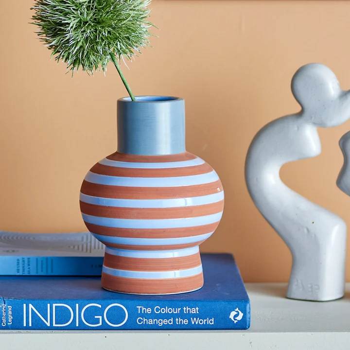 Bloomingville - Lindir Vase, blue