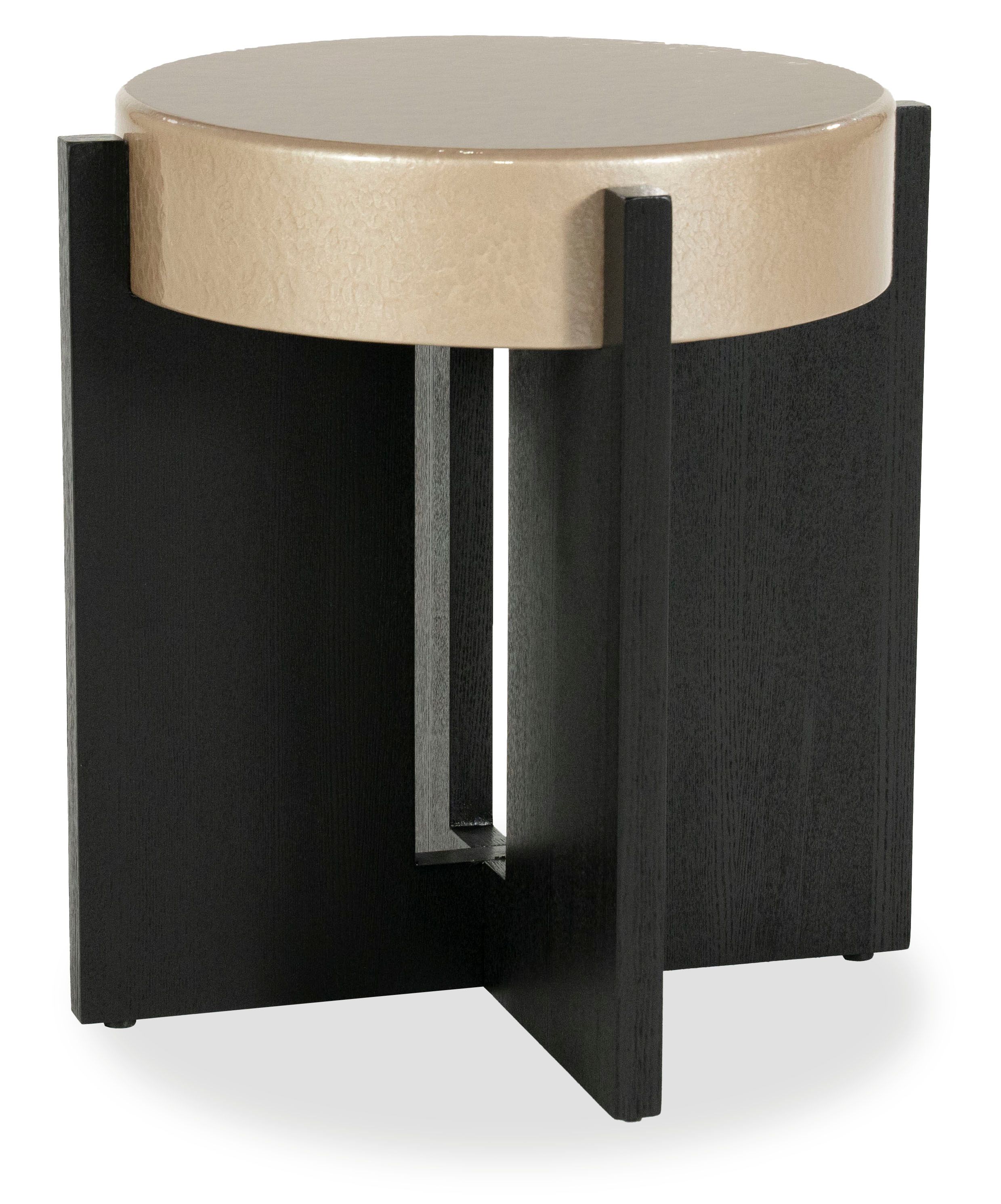 Bijzettafel 96322 beige Juliet ⌀40  x H48 cm