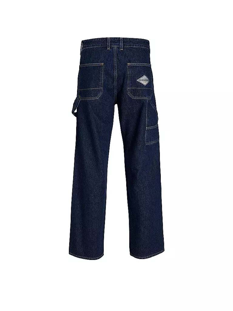 JACK & JONES Jeans JJIEDDIE JJUTILITY MF dunkelblau
