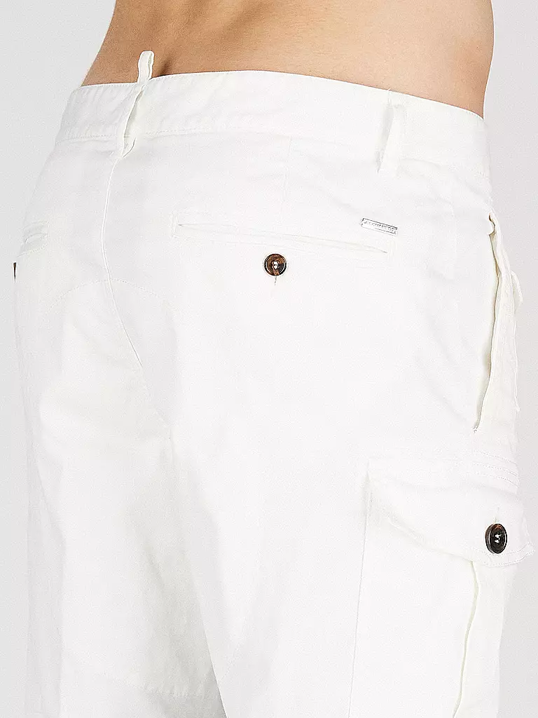 DSQUARED2 Cargohose weiss