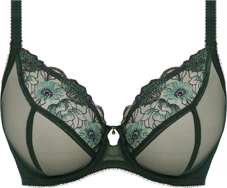 Freya LOVELAND UW PLUNGE BRA Deep emerald