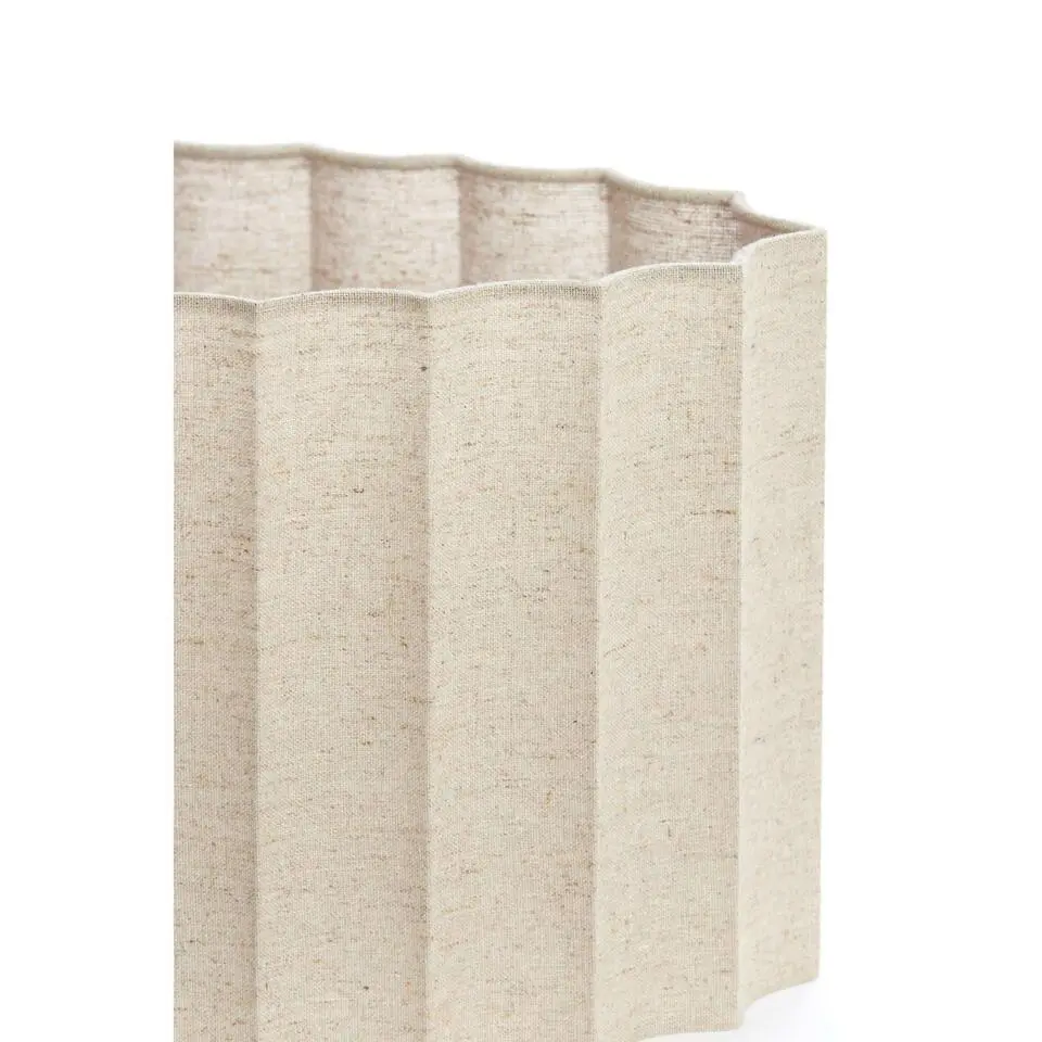 Lampenkap ovaal Disli - Crème - 45x21x22cm
