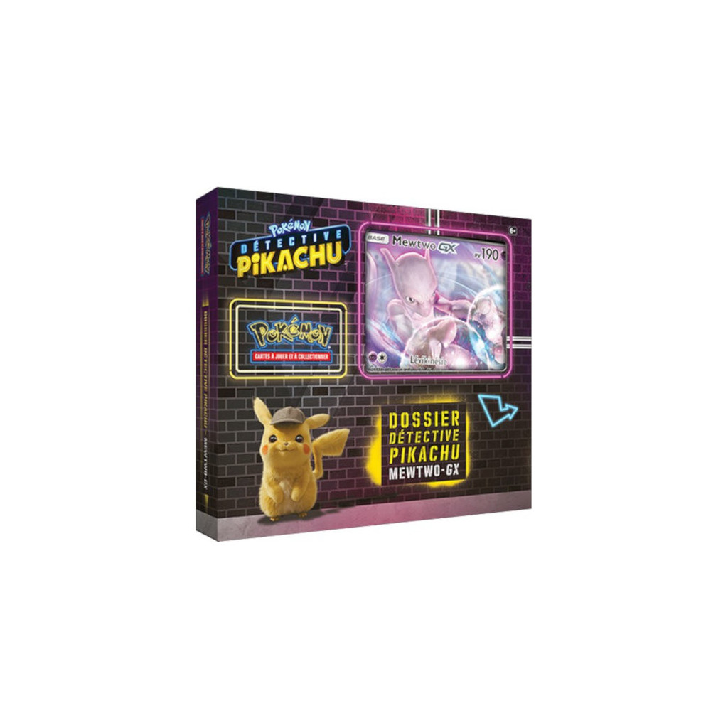 Dossier Détective Pikachu : Coffret Mewtwo GX