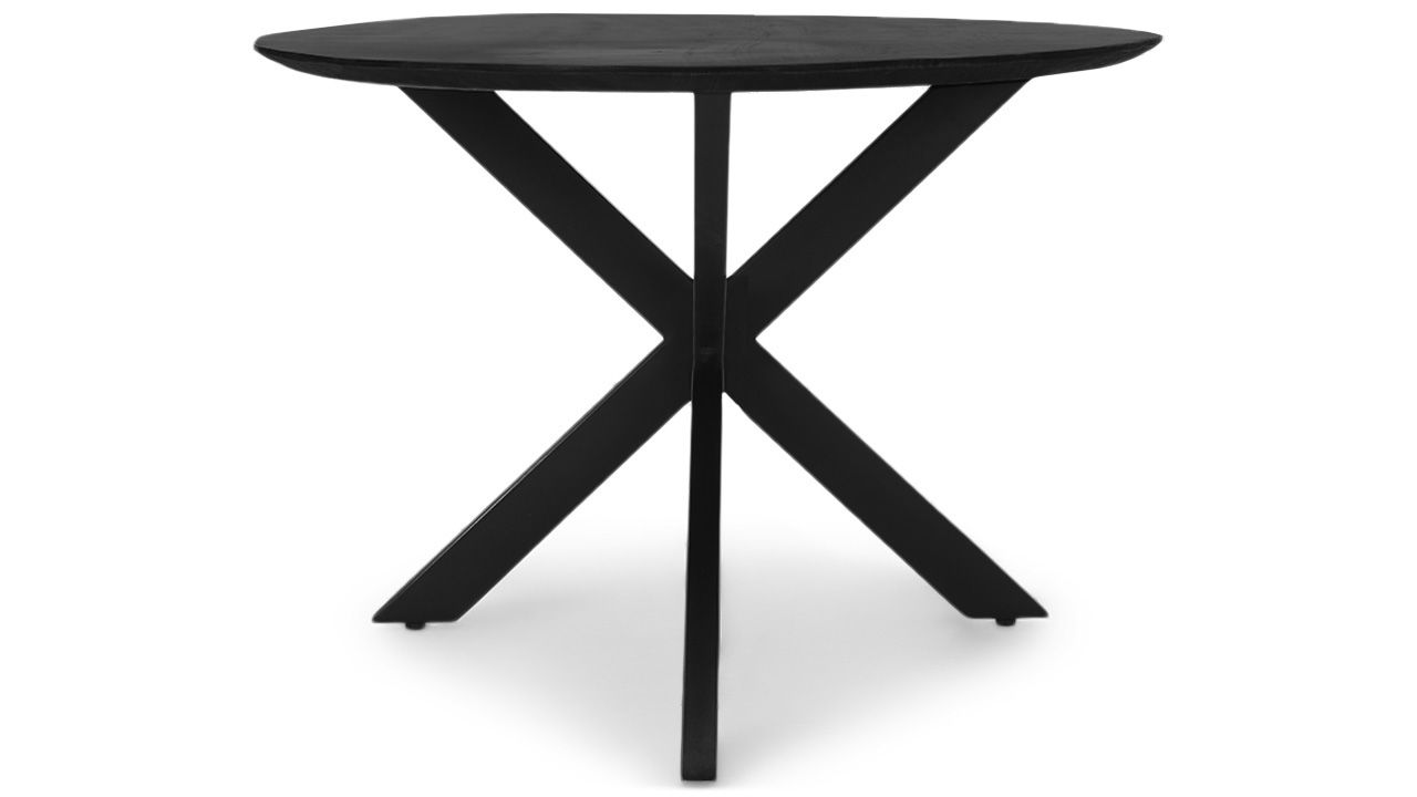 Keukentafel - zwart Oslo
