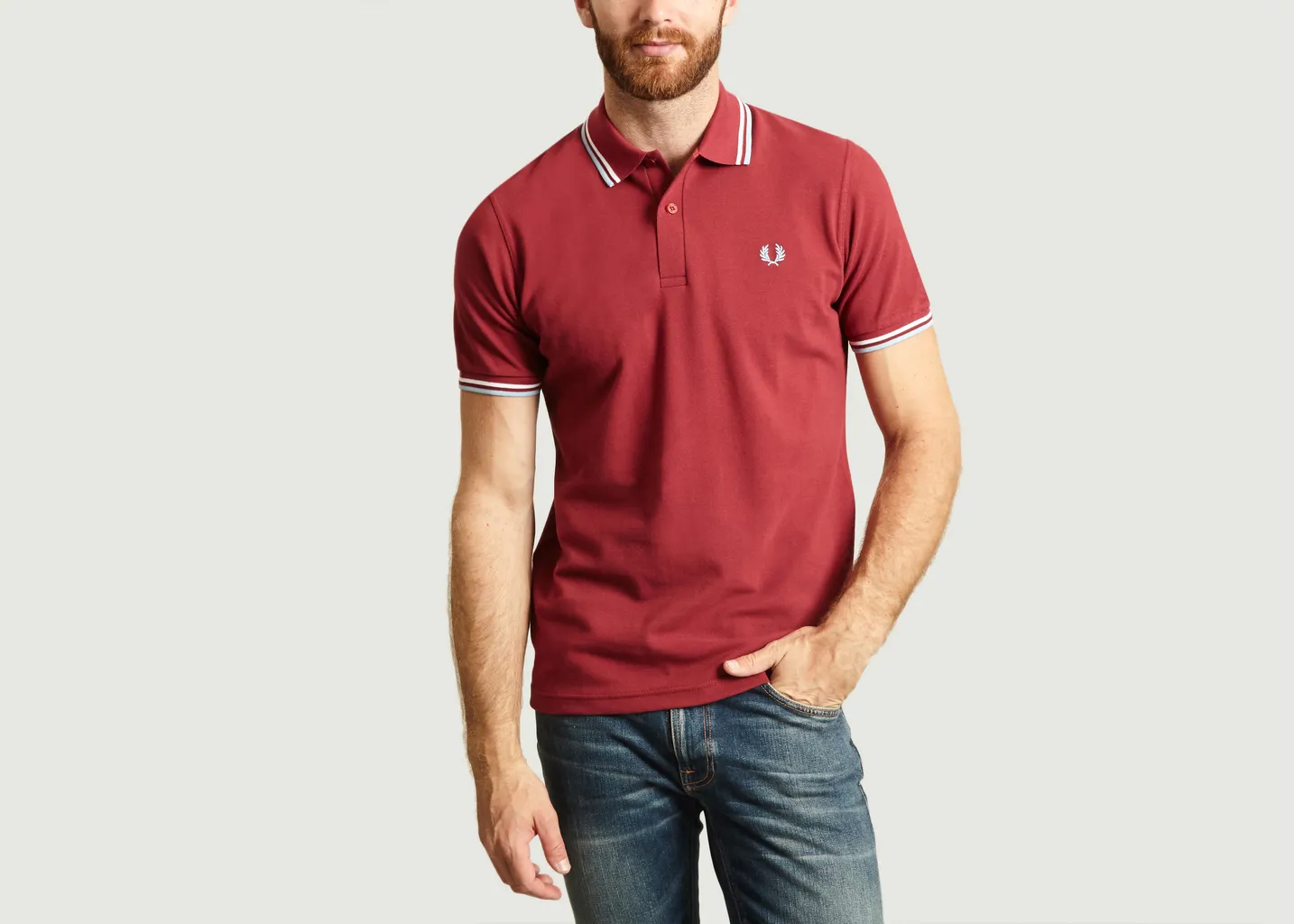 Polo A Bords Rayés M12 Fred Perry