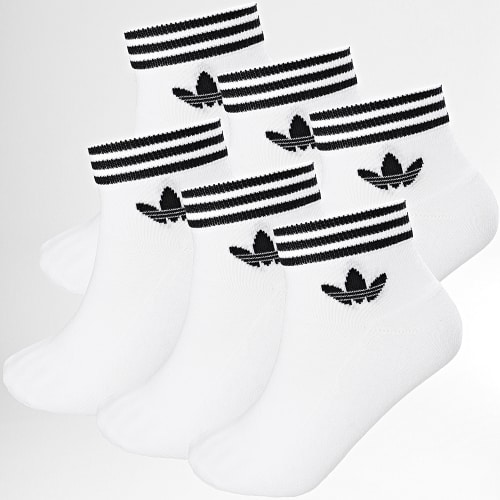 Lot De 6 Paires De Chaussettes EE1152 Blanc