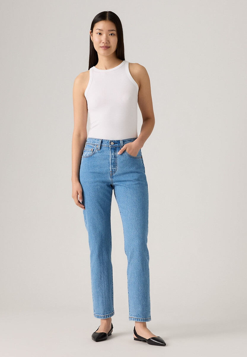 Calça Jeans 501® Cropped da Levi's