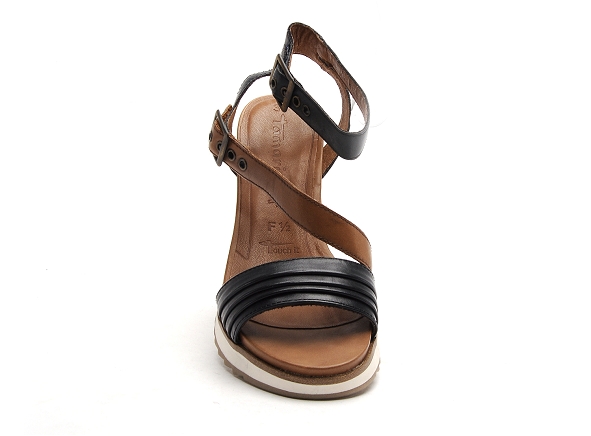 Tamaris nu pieds talons femme 28021 28 bleu