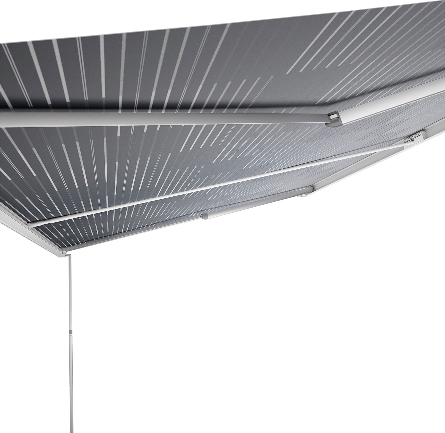 Dometic PerfectWall PW 1100 Wandmarkise Weiß / Horizon Grey 400 cm