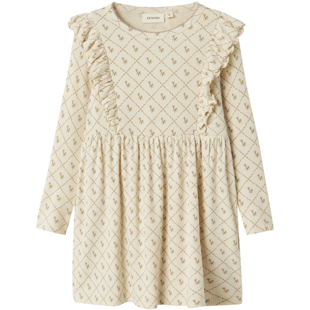 Køb Lil'Atelier Turtledove Gago Kne Kjole