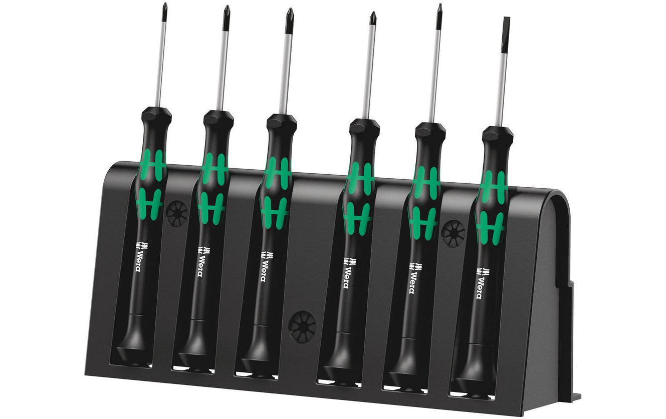 Kraftform Micro 2050/6, 6-teiligKraftform Micro - Der Elektronikerschraubenzieher