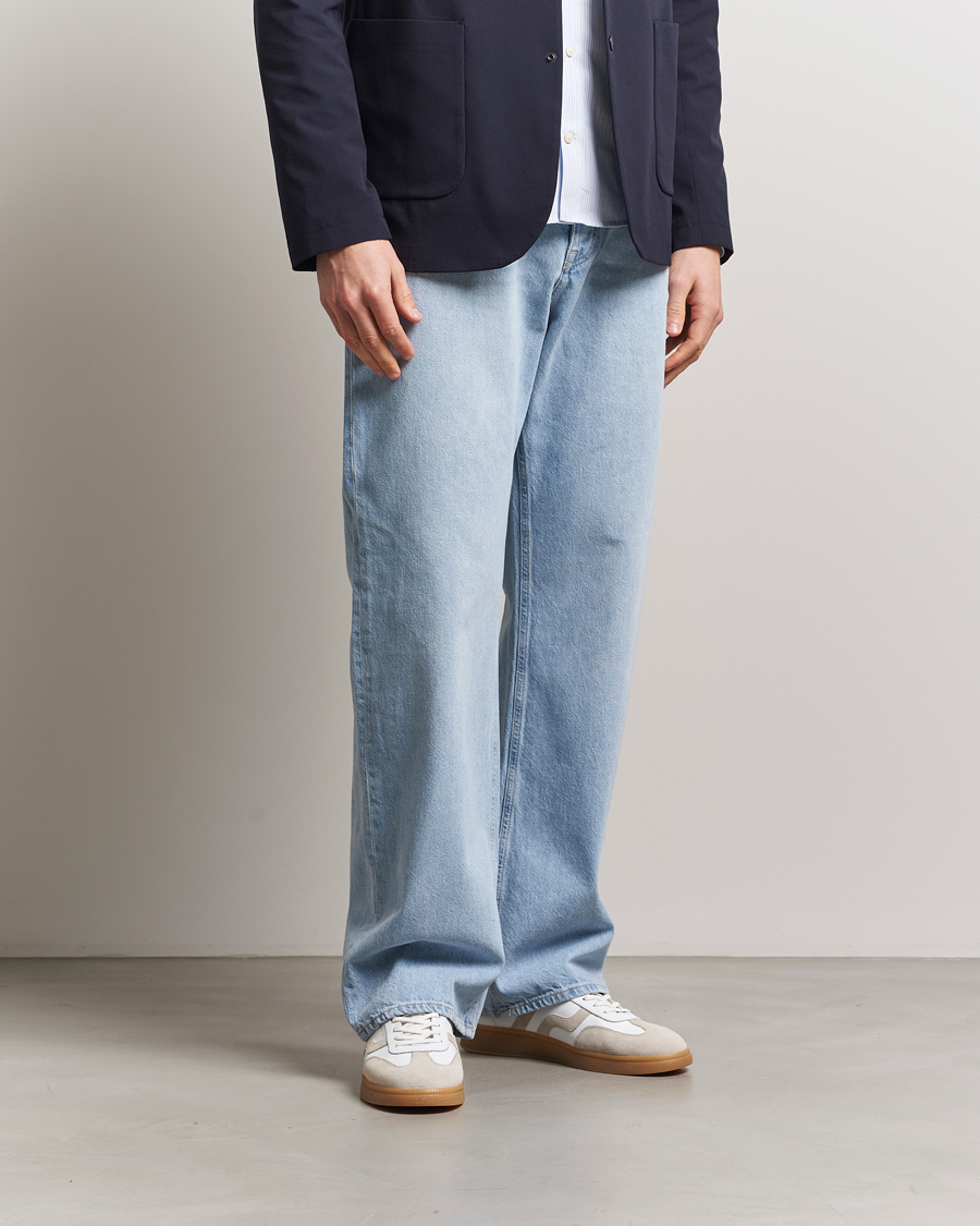 J.Lindeberg Cart Super Stone Wide Jeans Light Blue