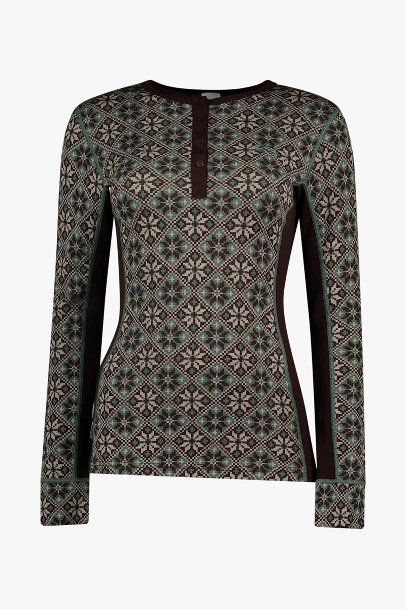 Kari Traa Rose Merino Damen Thermo Longsleeve