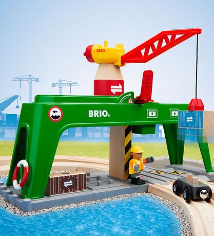 BRIO Leget?j - Containerkran 33996