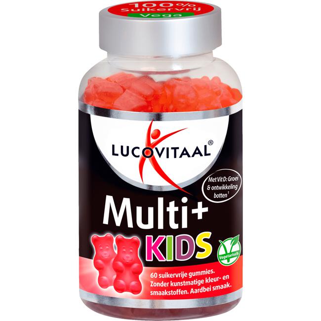 Lucovitaal Multi+ Kids Gummies 60 stuks
