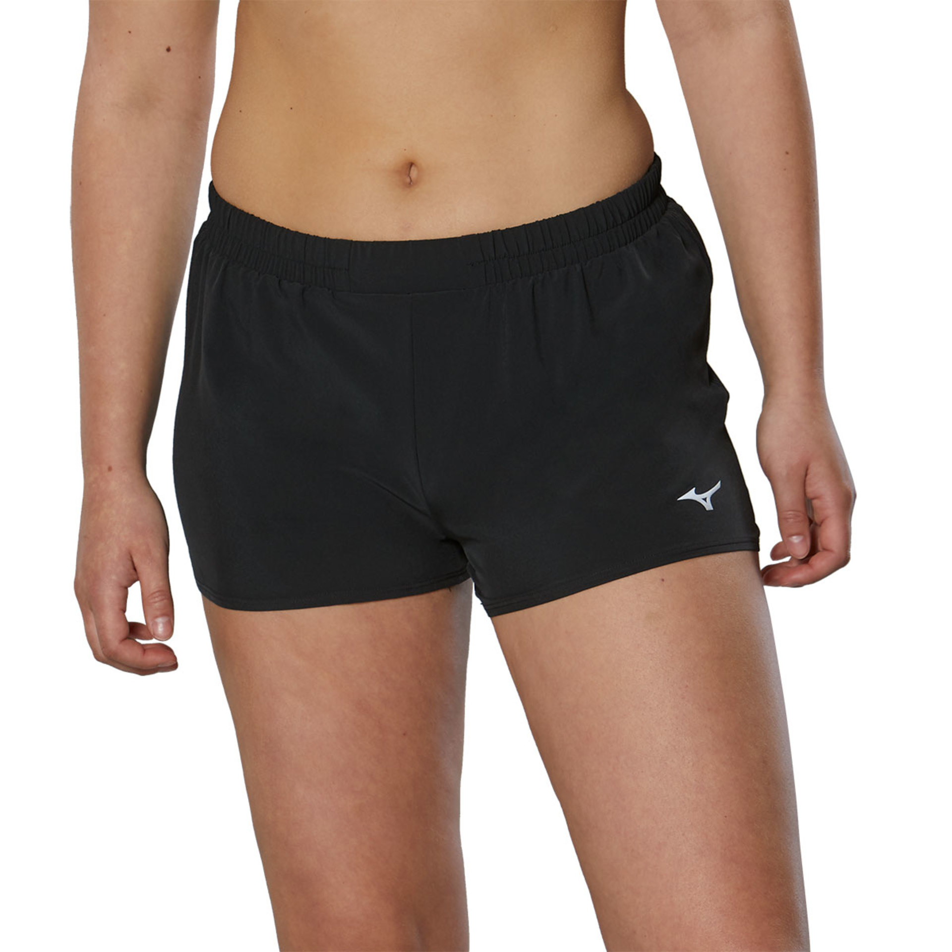 Mizuno Aero 2.5 Hardloopbroek Kort Zwart Dames