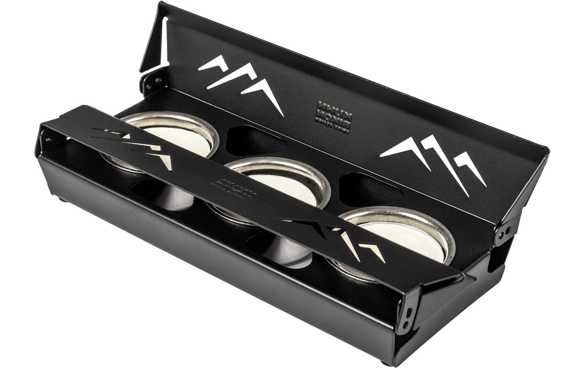 Teelicht-Raclette Mini Berge SchwarzRaclette-Set