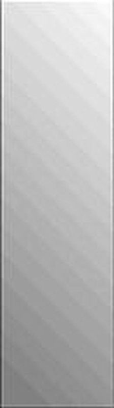 Plieger - Fitline - Rechthoekige Passpiegel - Zilver - Glas - 3mm